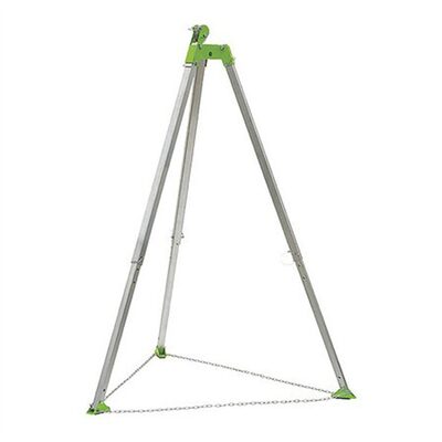 PeakWorks 7' Confined Space Tripod with Chain and Pulley