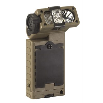 Streamlight Sidewinder Rescue - White, Green, Blue, IR LEDs - Includes E-Mount and (2) &ldquo;AA&rdquo; Alkaline Batteries - Box - Coyote
