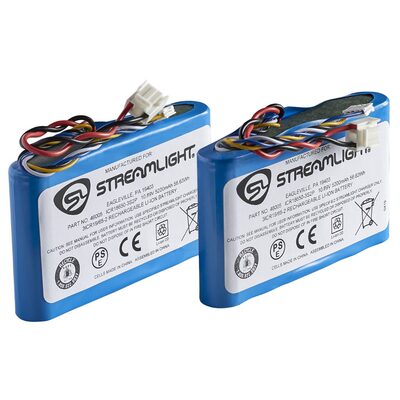 Streamlight Battery Pack - Lithium-Ion - Portable Scene Light II - 2pk - Blue