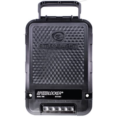 Streamlight SpeedLocker - Includes Padlock, Allen Key, and Security Cable - Black