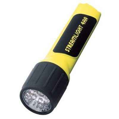 Streamlight 4AA LED - Alkaline Batteries - Box - Yellow