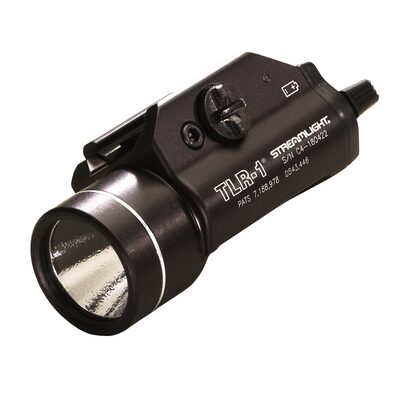 Streamlight TLR-1 - Includes Rail Locating Keys and Lithium Batteries - Box - Black