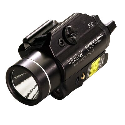 Streamlight TLR-2 - Includes Rail Locating Keys and Lithium Batteries - Box - Black