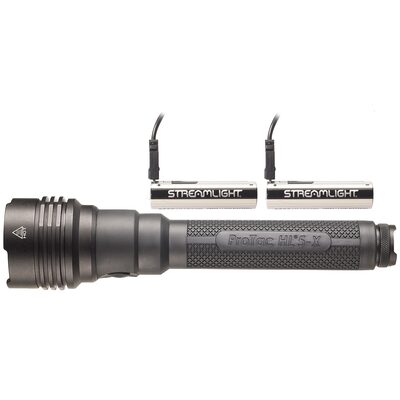 Streamlight ProTac HL 5-X USB - Includes SL-B26 Battery Packs, Dual USB Cord and Wrist Lanyard - Box - Black