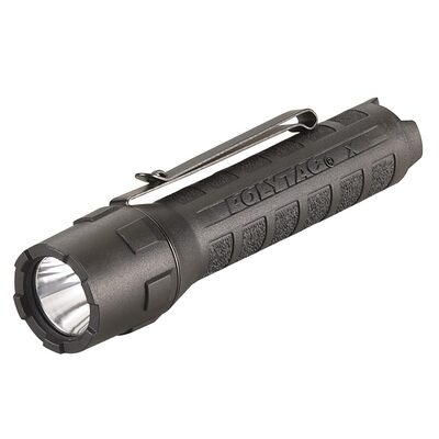 Streamlight PolyTac X - Includes (2) CR123A Lithium Batteries - Clam - Black