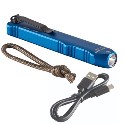 Streamlight Wedge - Includes USB-C Cord and Lanyard - Blue