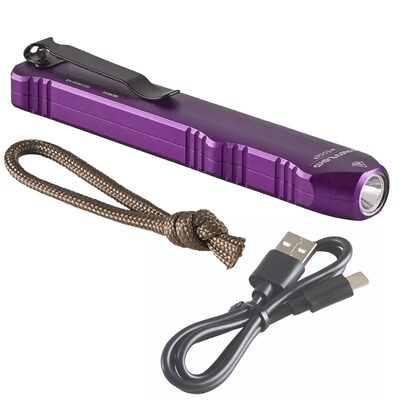 Streamlight Wedge - Includes USB-C Cord and Lanyard - Purple