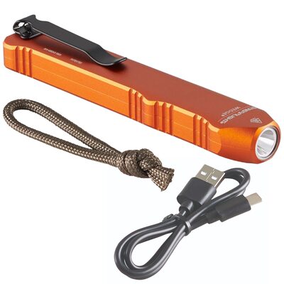 Streamlight Wedge - Includes USB-C Cord, Lanyard - Box - Orange