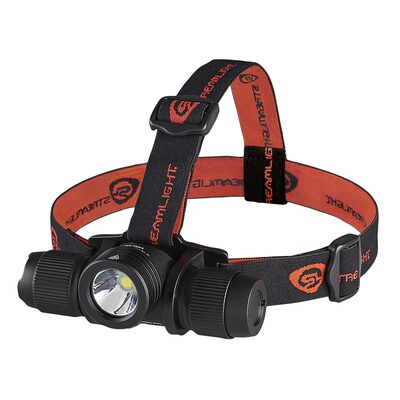 Streamlight ProTac 2.0 Headlamp - Includes SL-B50 Battery Pack, USB-C Cord, Elastic Head Strap, and Rubber Hard Hat Strap - Black