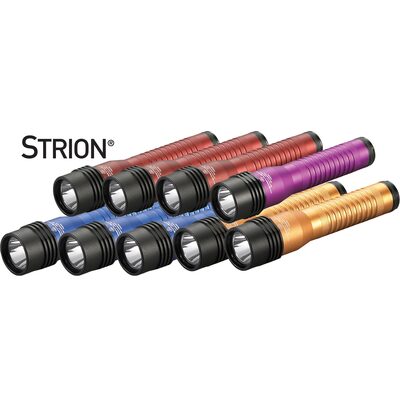 Streamlight Streamlight Strion LED HL Rechargeable Flashlight without Charger- Assorted Colors - 12 Pack