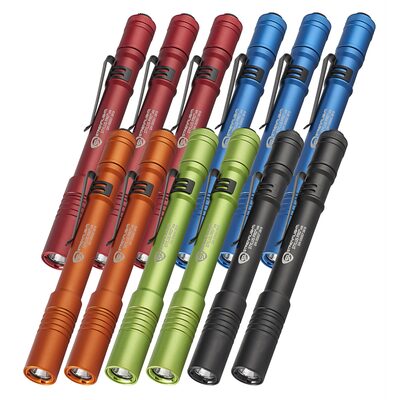 Streamlight Stylus Pro USB Color Display : 3 Red, 3 Blue, 2 Lime, 2 Orange, 2 Black - Multi