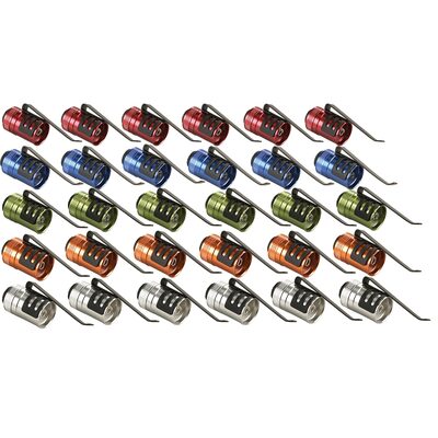 Streamlight Switch Pack-Stylus Pro: 6 Red, 6 Blue, 6 Lime, 6 Orange, 6 Silver
