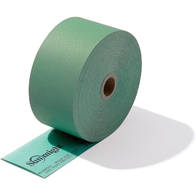Sunmight USA Corporation Film 22112 Open Coated Sheet Roll, 2-3/4 in W x 45 yd L, P240 Grit, Premium Aluminum Oxide Abrasive