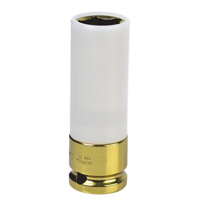 SUNEX SOC 19MM 1/2D IMP 6PT XTW YEL
