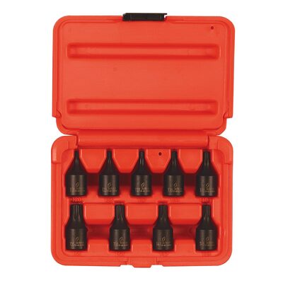 SUNEX IMP SKT SET 9PC 3/8DR INTERNAL STAR