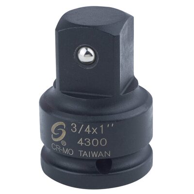 SUNEX SOCKET ADAPTER IMPACT 3/4" FEMALE 1" MALE