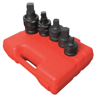 SUNEX 3/4 & 1" DR ADAPTER & UNIVERSAL 5PC SET