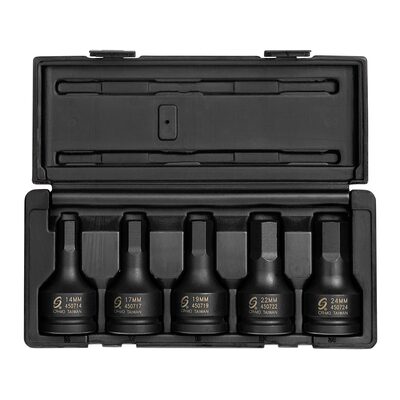 SUNEX 3/4" DR. METRIC HEX SET XXX