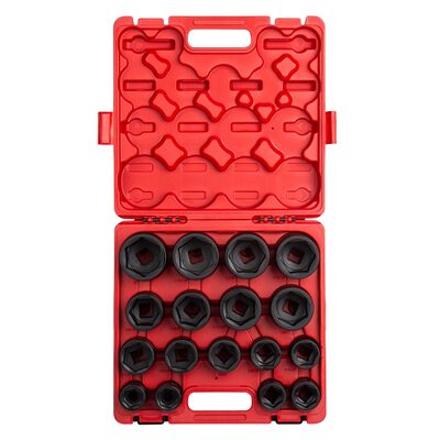 SUNEX 3/4" Drive 17 Piece SAE Heavy-Duty Impact Socket S