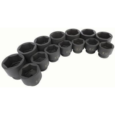 SUNEX 14-Piece 1 in. Drive Fractional SAE F