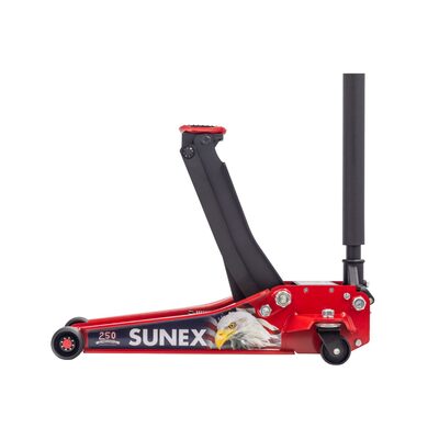 SUNEX AMERICAN EAGLE 250TH 3 TON STEEL LOW PROFILE FLOOR JACK