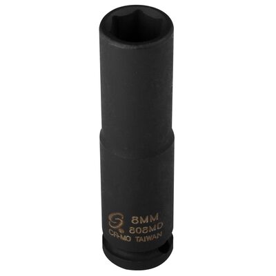 SUNEX SOC 8MM 1/4D IMP 6PT DP