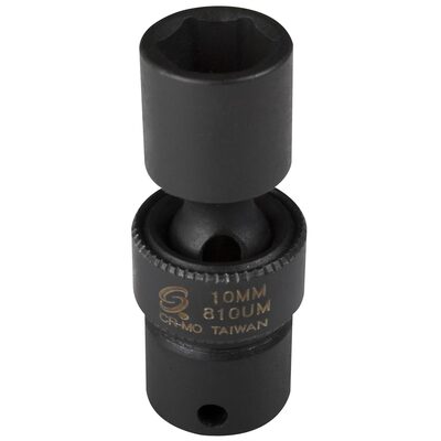 SUNEX SOC 10MM 1/4D IMP UNIV 6PT