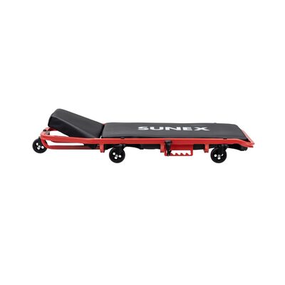 SUNEX Deluxe Creeper With Adjustable Headrest