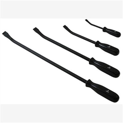 SUNEX Pry Bar Set 4-Piece Bent End Black Ha