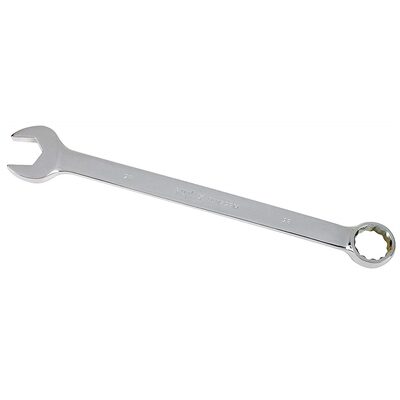 SUNEX 23mm Full Polish V-Groove Combi Wrench