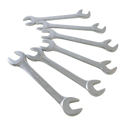 SUNEX Metric Jumbo Angled Head Wrench Set - 6 Piece