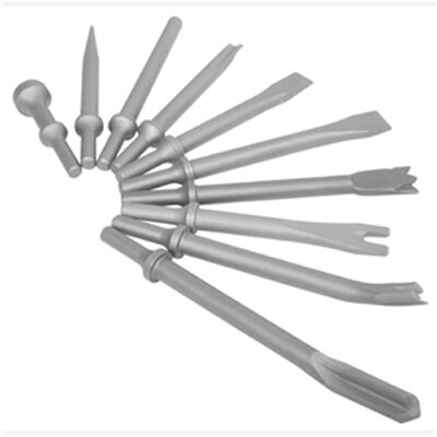 SUNEX AIR CHISEL SET, 10PC.