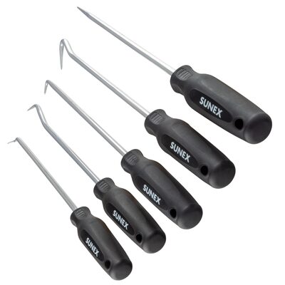 SUNEX 5  Piece Long Reach Hook and Pick Set