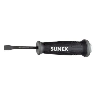 SUNEX 1/4 by 8 Inch Pry Bar w Striking Cap