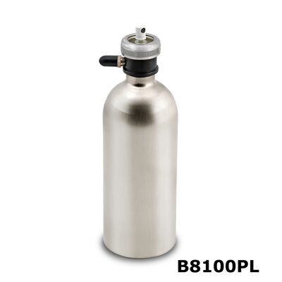 Milwaukee Sprayer B8000PL - Model B 16 oz Aluminum Sprayer, Red Powder-Coated, Plastic Top