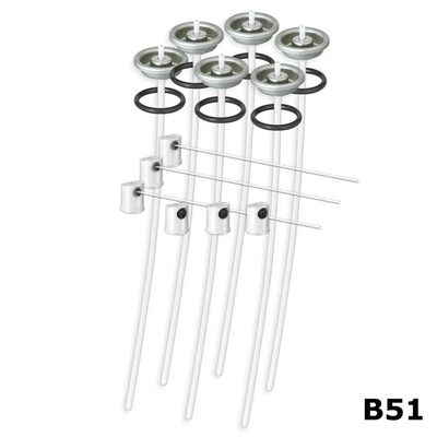 Milwaukee Sprayer B51 - Valve Assembly Kit