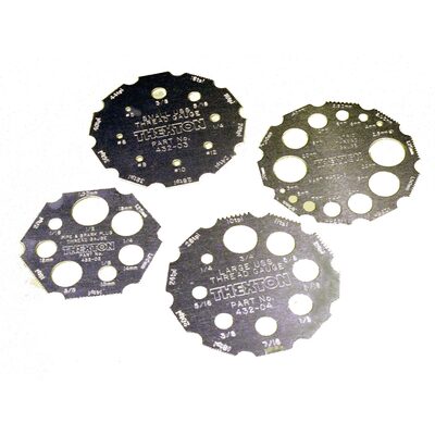 Thexton 432 Univernsal Thread Gauges