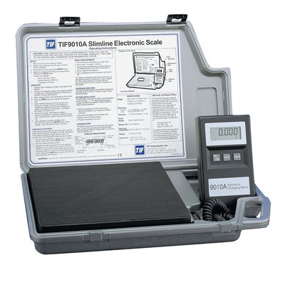 TIF Instruments Slimline Refrigerant Electronic Charging/Recover Scale