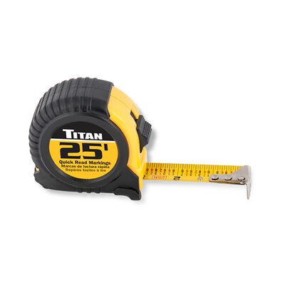 TITAN 25' TAPE MEASURE