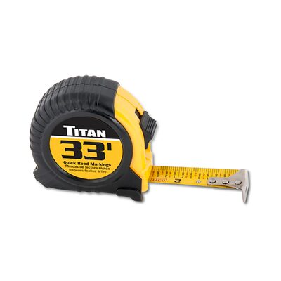 TITAN 33' TAPE MEASURE