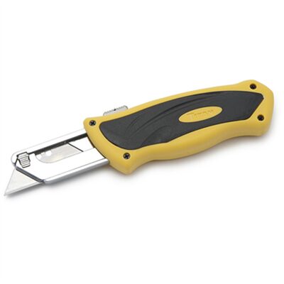 TITAN SLIDING UTILITY KNIFE-YELLOW
