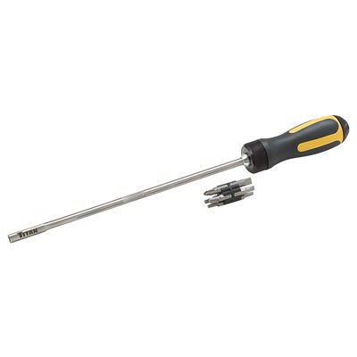 TITAN 18" EXTRA LONG RATCHETING SCREWDRIV