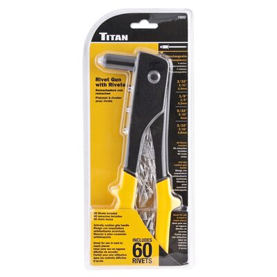 TITAN 10" RIVET GUN WITH RIVETS