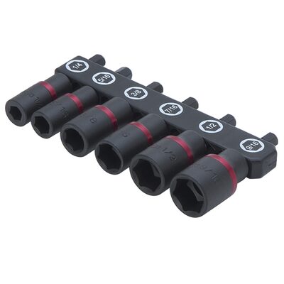 TITAN 6-PC SAE POWER NUT DRIVER SET
