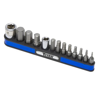 TITAN 13-PC METRIC HEX BIT SET