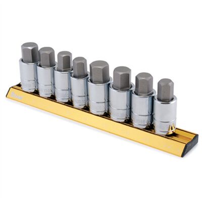 Titan 8pc. SAE/Metric Large Hex Bit Socket Set
