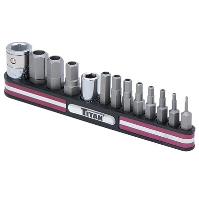 TITAN 13-PC 1/4" AND 3/8" DR TAMP