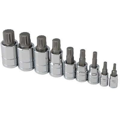 TITAN 9-PC 1/4 IN. 3/8" AND 1/2" DR