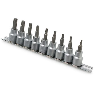 TITAN 9-PC 3/8" DR STAR SOCKET BIT S