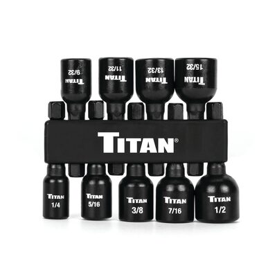 Titan 9 pc. SAE Magnetic Nut Setter